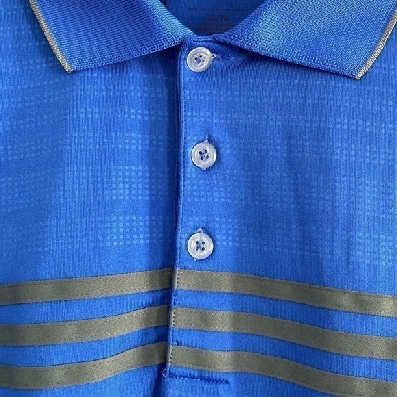 Adidas Golf Shirt Royal Blue Sz XL - Picture 6 of 12